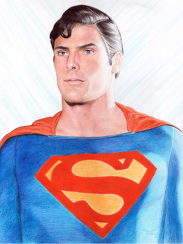 Superman Christopher Reeve by Robert Blancas