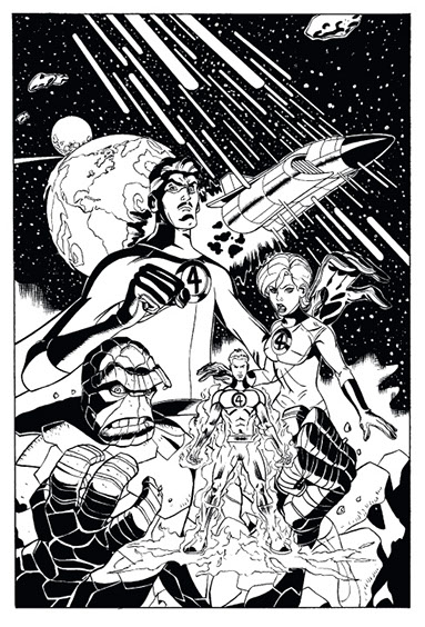 Fantastic Four Inks
