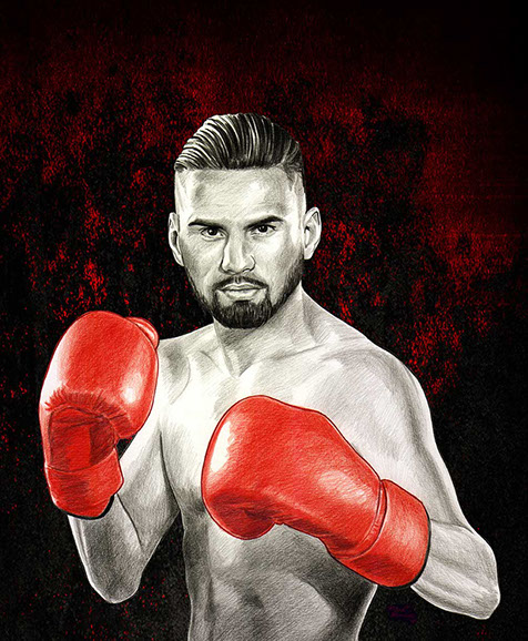 Jose Ramirez Art by Robert Blancas