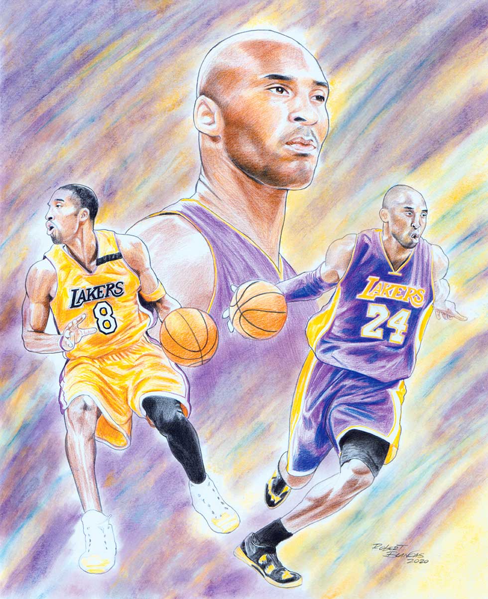 Kobe Bryant by Robert Blancas