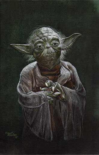 Yoda by Robert Blancas